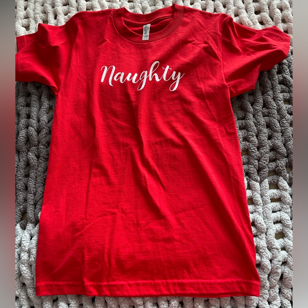 Christmas “Naughty” T-Shirt